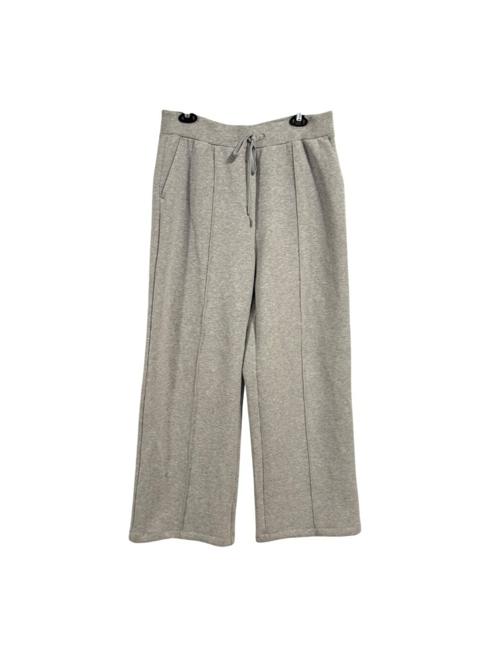 CALIA Women's Soft Scuba Wide Leg Gray Pant Size L